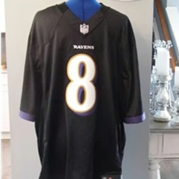 Nike Lamar Jackson Baltimore Ravens Black Speed Machine Limited Jersey Size 3XL - Picture 3 of 8